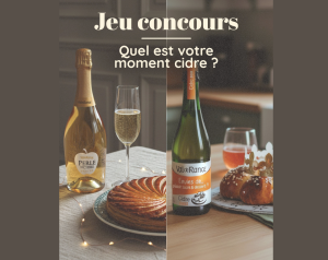 Un trio de cidres Val de Rance offerts pour l’Épiphanie