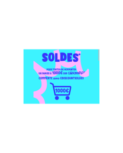 1 000 € chez Cdiscount déjà réservés pour votre panier soldes !