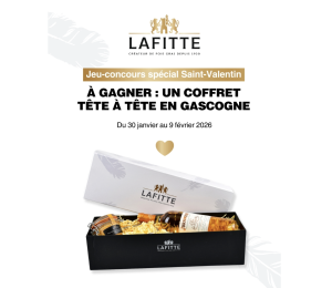 Un coffret “Tête à Tête en Gascogne” offert pour une Saint‑Valentin d’exception