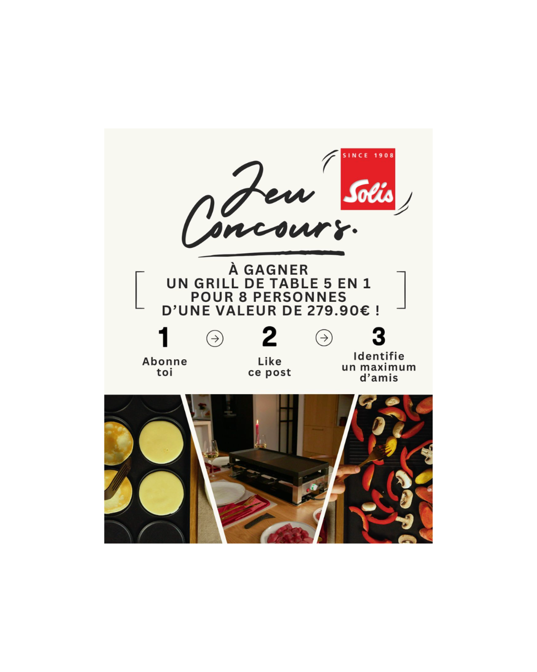 Solis vous offre un grill multifonction pour 8 personnes