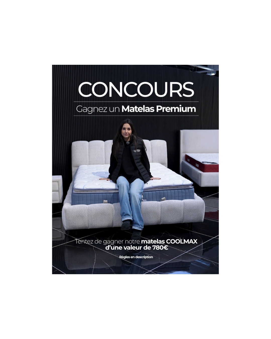 Essayez gratuitement le matelas COOLMAX Elite Atelier Paris (780 €) et transformez vos nuits