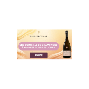 Concours Larvf : gagnez une bouteille de champagne Philipponnat chaque jour